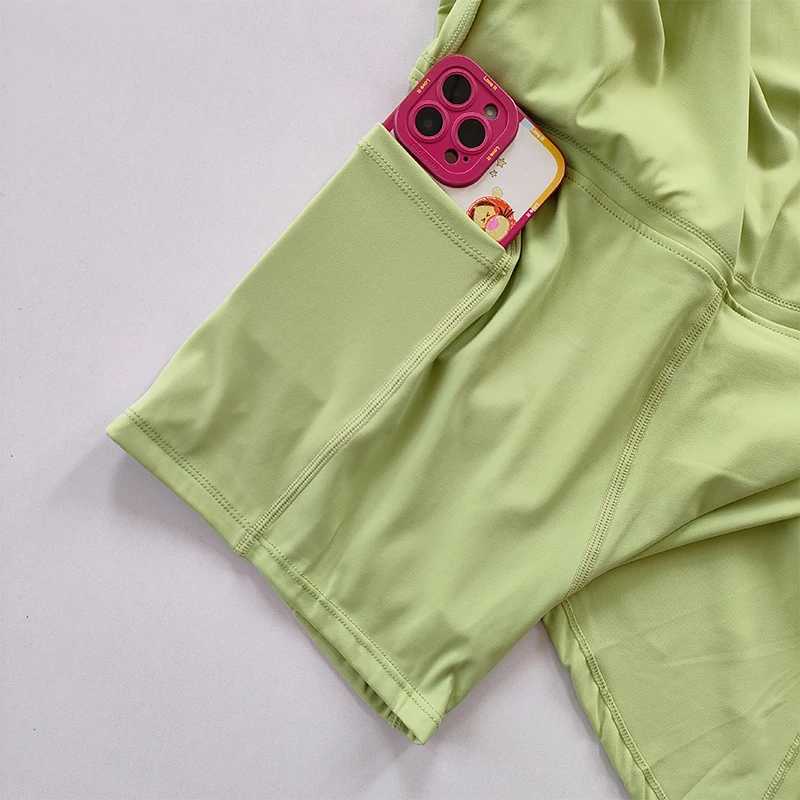 Sports yoga skiing badminton tennis ski pants half body quick drying pockets ski side split shoulder straps outdoor ski pants Y250412