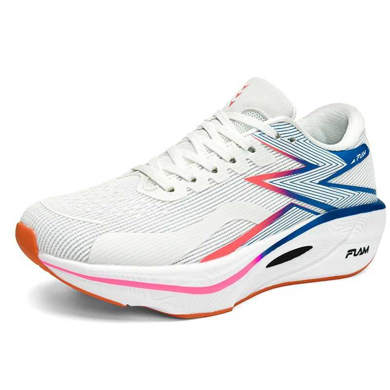 2025 Fl Palm Carbon Plate Running Shoes Men Wen High Quality Cushion Breathable Lightweight Athletic Training Footwear M Z250411