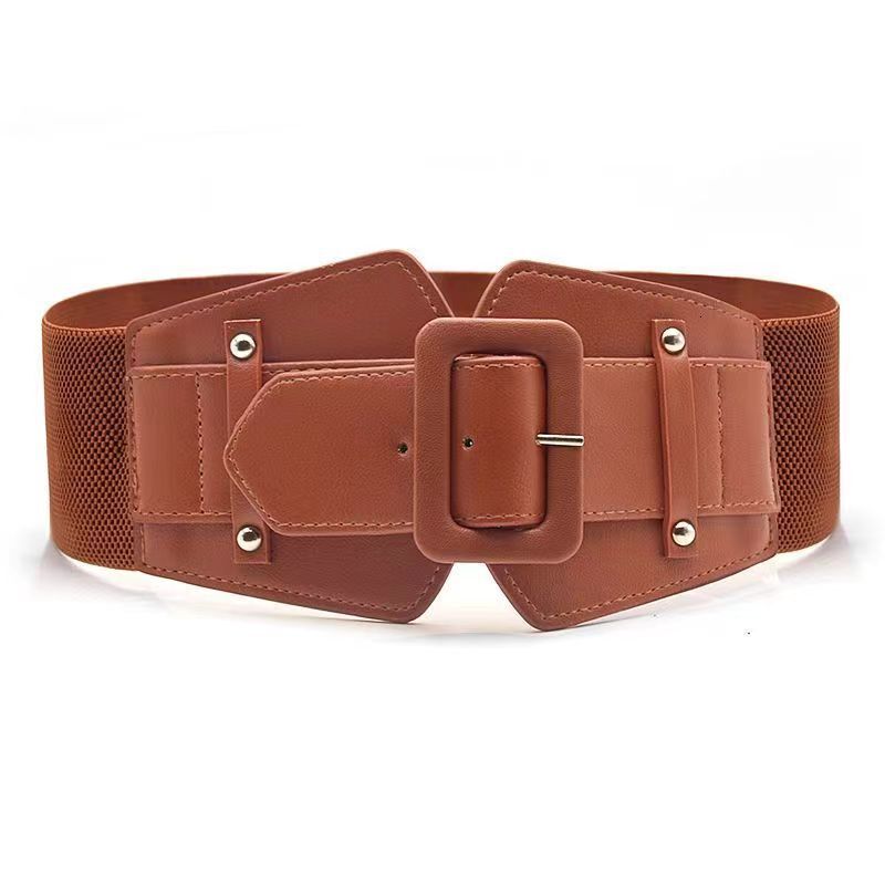 Belt for women, loose tight waistband with dress, simple and versatile, cinching, fashionable waist accessory