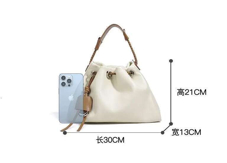 2025 womens bags for woman designer original brand bags bucket top layer cowhide high quality bag