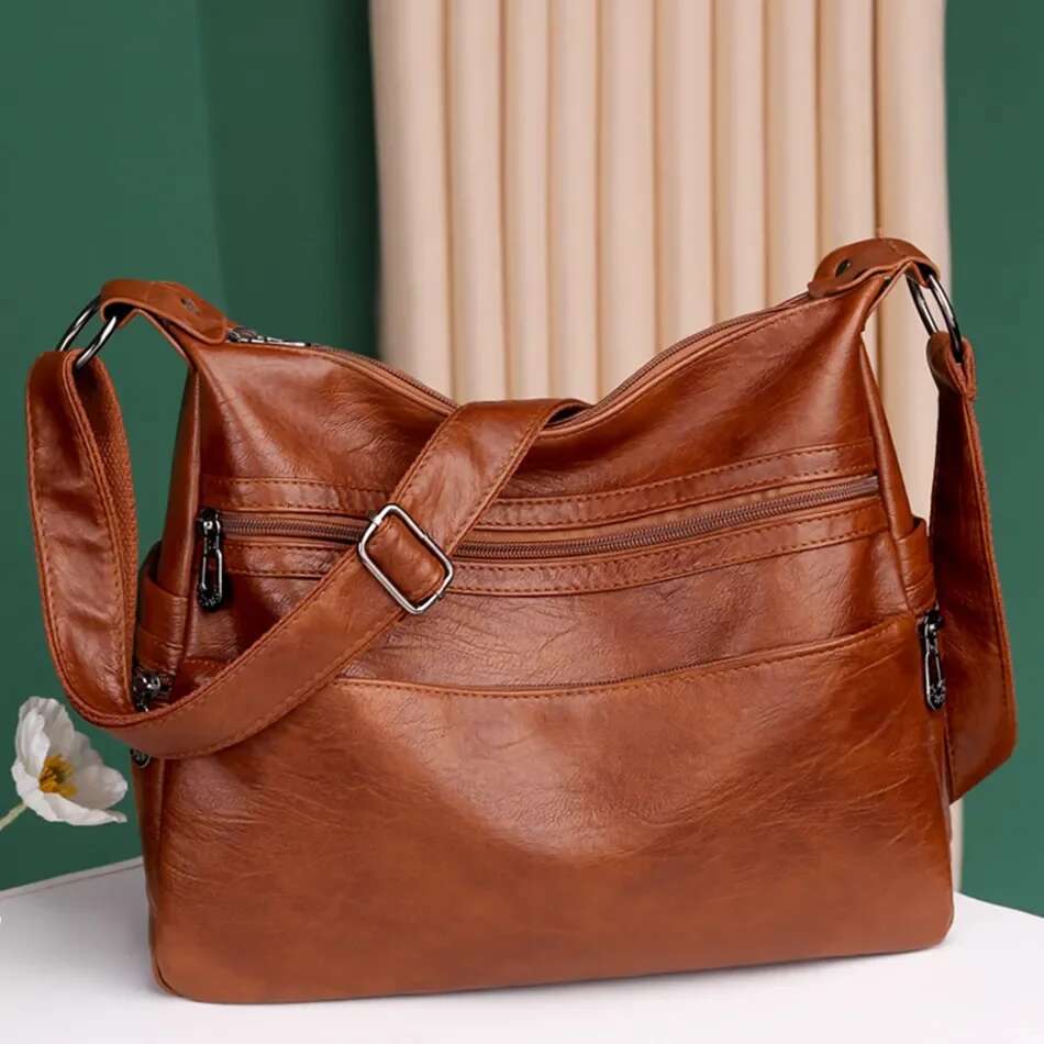 High Quality Leather Handbags Designer Shoulder Crossbody Bags For Women 2024 New Bolsa Feminina Sac A Main