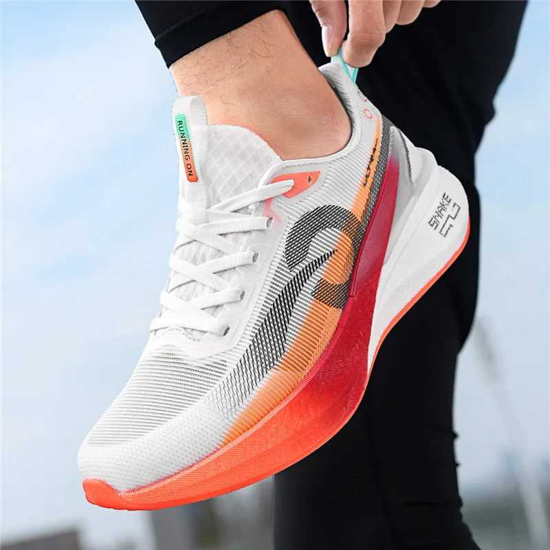 ercritical E-TPU Marathon Running Shoes Men Wen High-quality Jogging Sports Shoes Light Cfy Sneakers Mesh Training Shoes Z250411