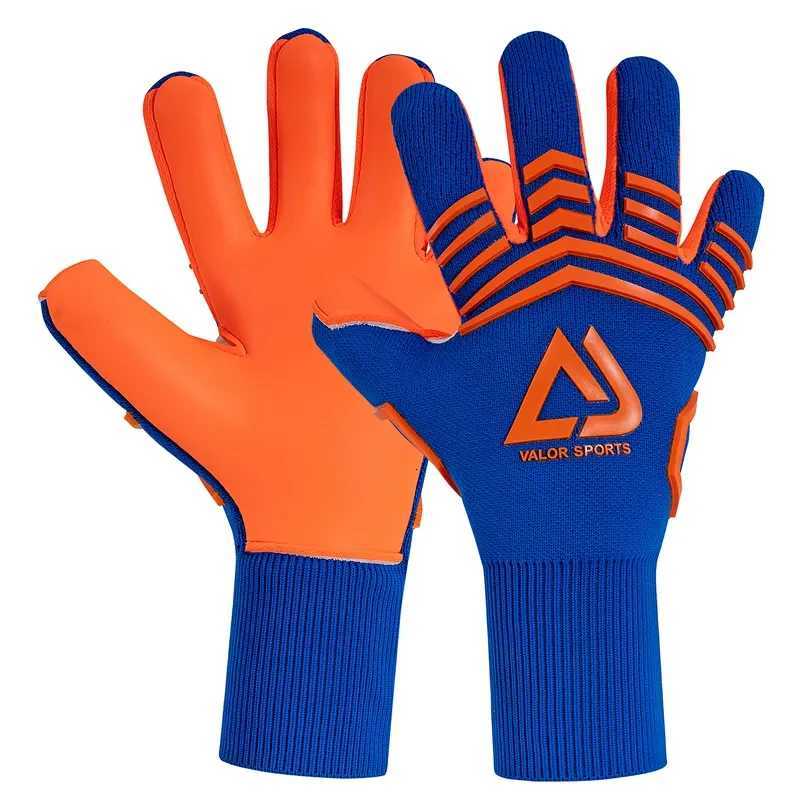Inseam Clipping Mens Latex Goalie Soccer Gloves Adult Professional Football Protection Anti-slip Goalkeeper Guard Sports GlovesW251112
