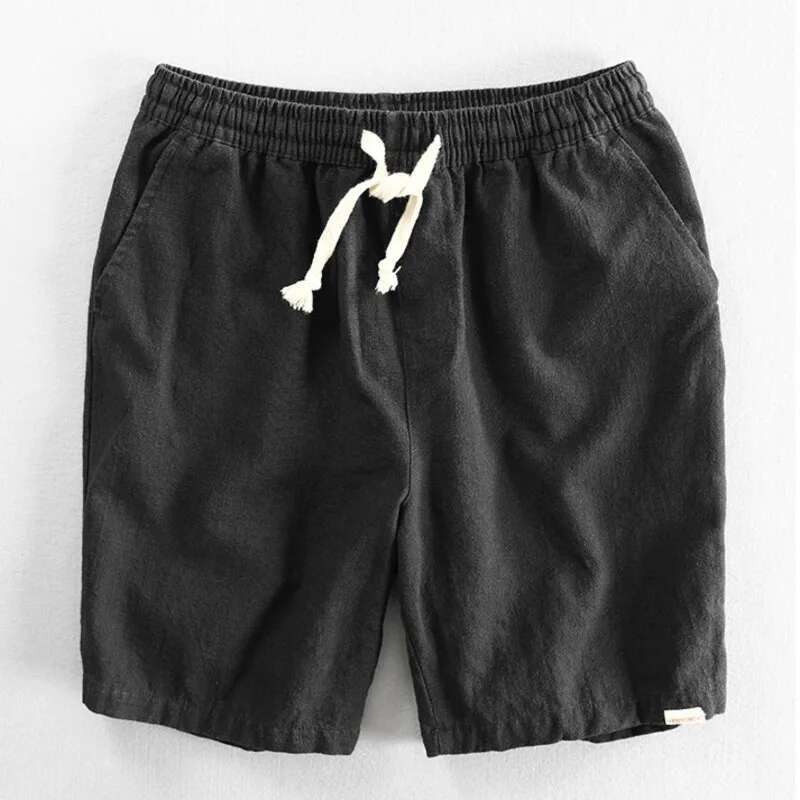 Men Summer Cotton en Japan Candy Color Beach Holiday Home Male Simple Casual Slim Fit Haruku Soft Thin Shorts Pants