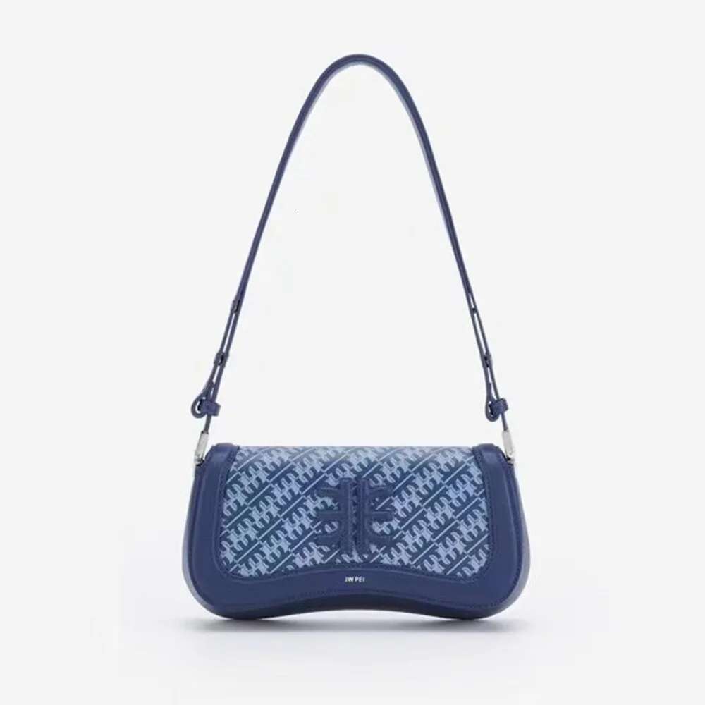 2025 Fashion JWPEI Pudding Unique Design Single Shoulder Crossbody New Underarm Stick Bag For Women Top-Handle Bags