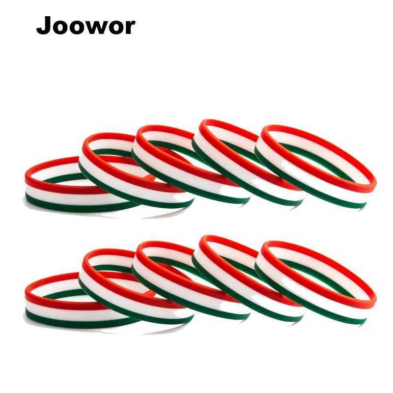 1pc Flag Silicone Bracelets Wristband Kids Children Women Men Sport Love Friend FamilyC250411