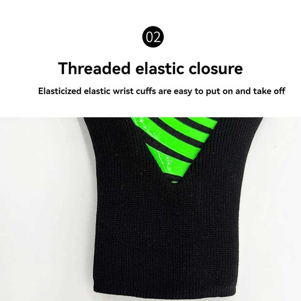 Loogdeel Childrens Thick Goalkeeper Gloves Latex Football Finger Protect Adult Soocer Training Breathable Goalkeeper GlovesW251112