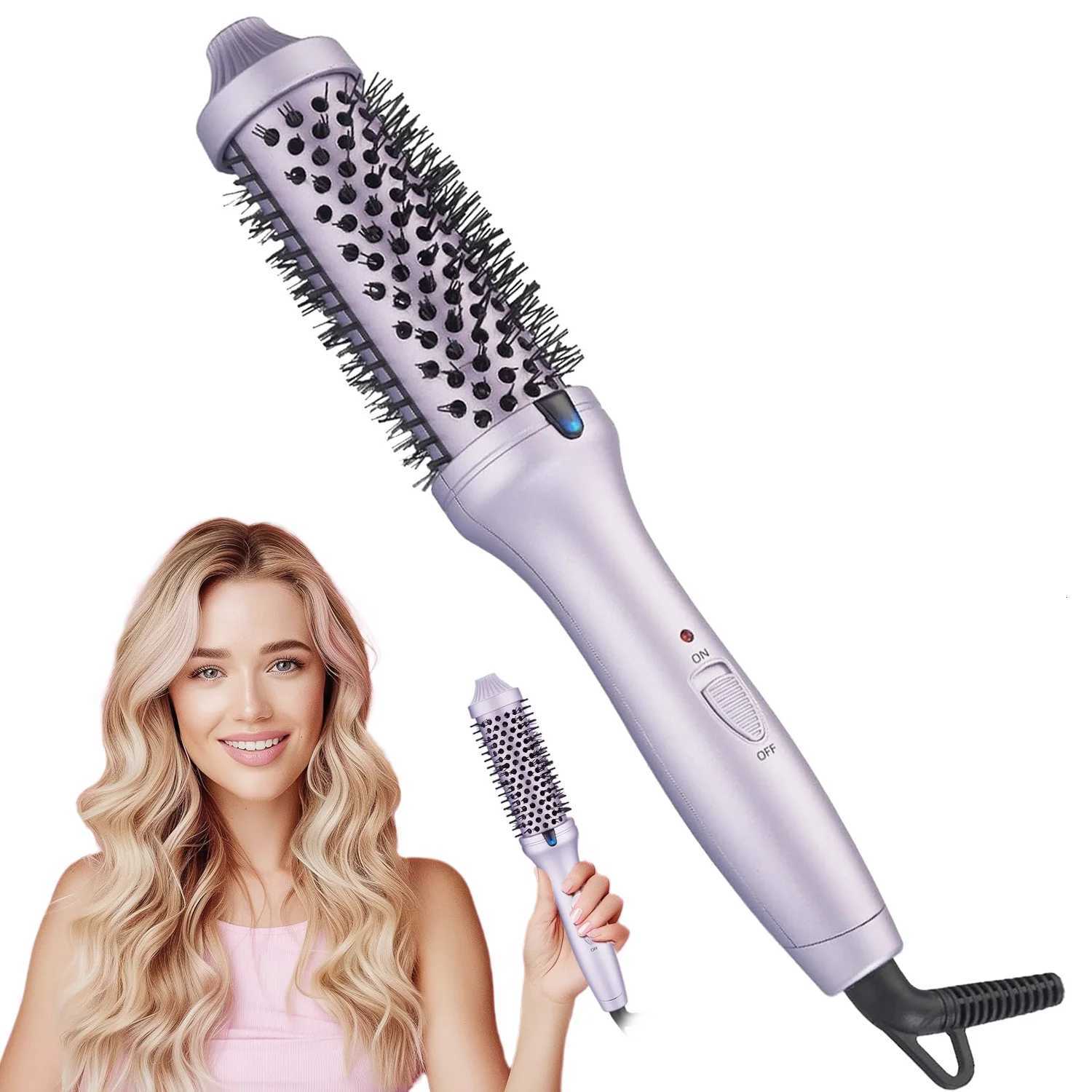 38mm Thermal B Negative Ion Hot Hair B Heated Round B with 200C Volumizing Hot B Ceramic Curling Styling Tool H251112