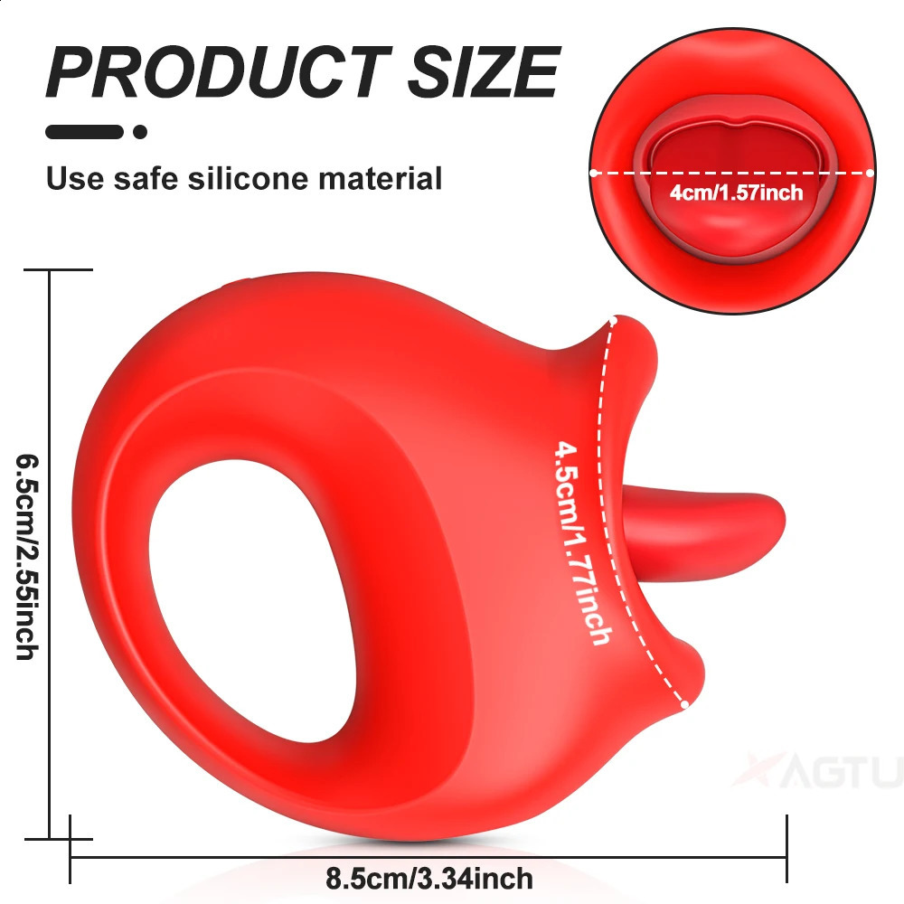 Powerful Swing Licking Tongue Vibrator for Women Anal Clit Nipple Clitoris Stimulator Vibrators Masturbator Sex Toys for Female 250410