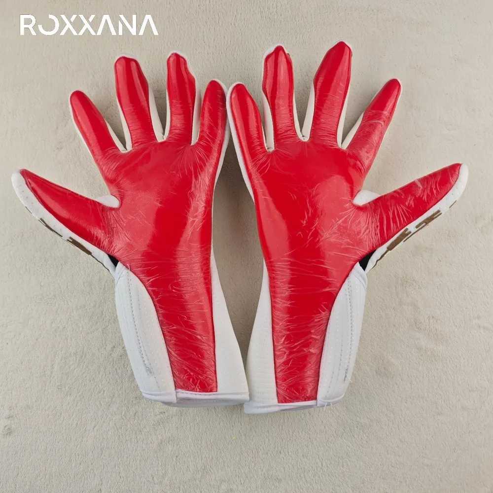 ROXXANA Durable Latex Grip Anti-Slip Protective Professional Goalkeeper Gloves High-Performance Soccer Game Adult Training MatcW251112