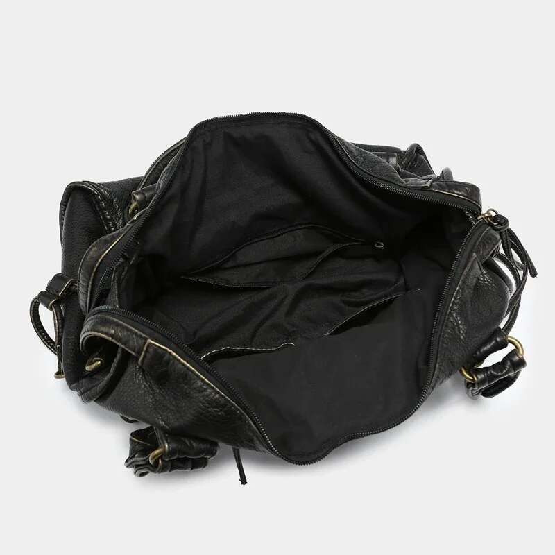 Fashion Punk Grunge Women Shoulder Handbags High-Capacity Vintage Casual Underarm Bag All Match Y2k Aesthetic Femme Tote Bags