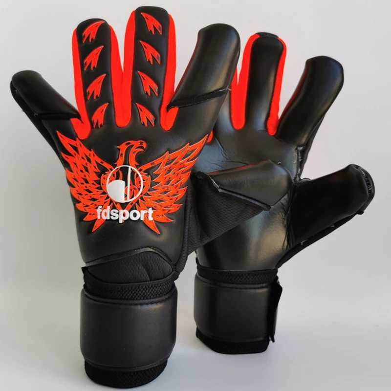 New Predator Football Goalkeeper Gloves Thick Latex Fingerless Anti slip and Wear resistantXJ250412