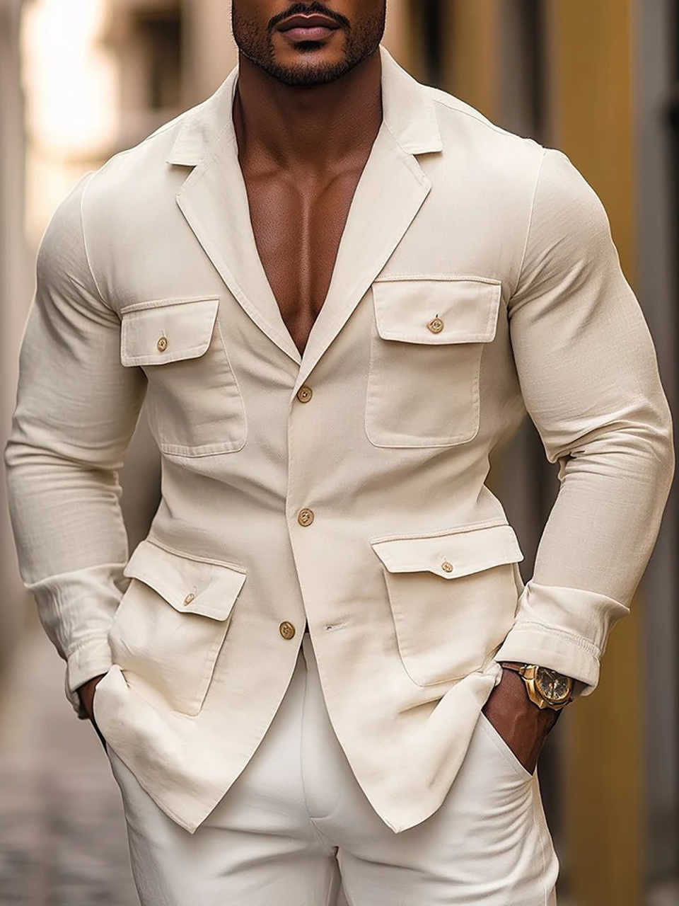 Summer Formal Mens Tuxedos Customized Business Groom Wedding Suits Work Clothes Fashion Show Wear 2 Pieces