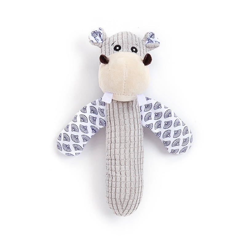 Cross border manufacturers wholesale soft and bite resistant dog toys, grinding toy shapes, dog love to bite toys