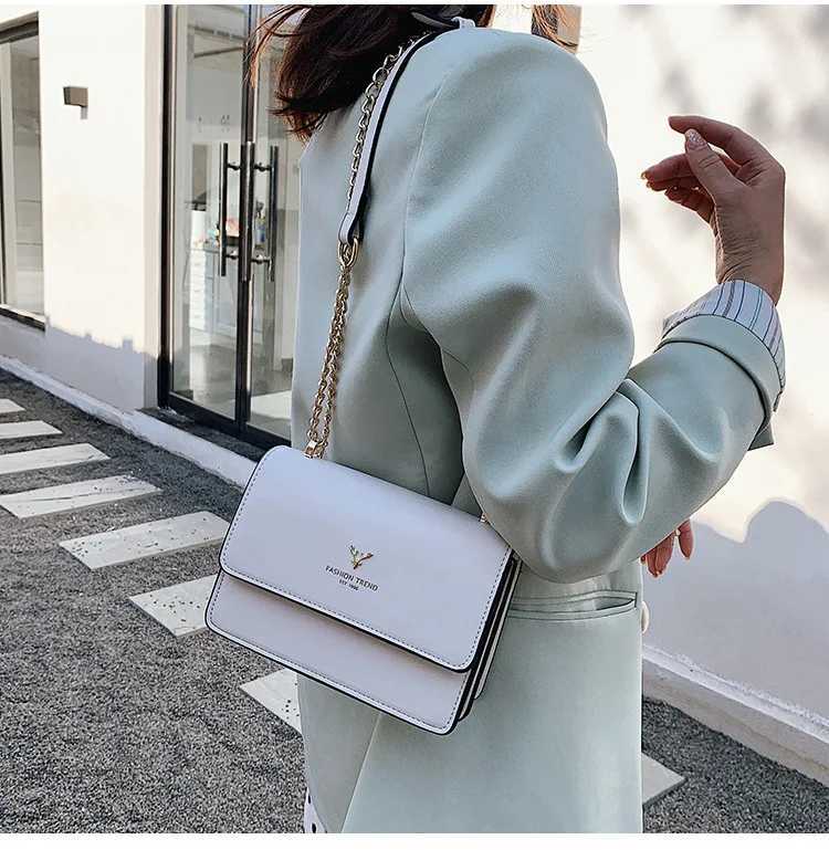 Bags for Women Designer Luxury Bag Korean Dear Head Simple Messenger Bag Chain Fashion Shoulder Bag New Lady Small Crossbody BagT2511112