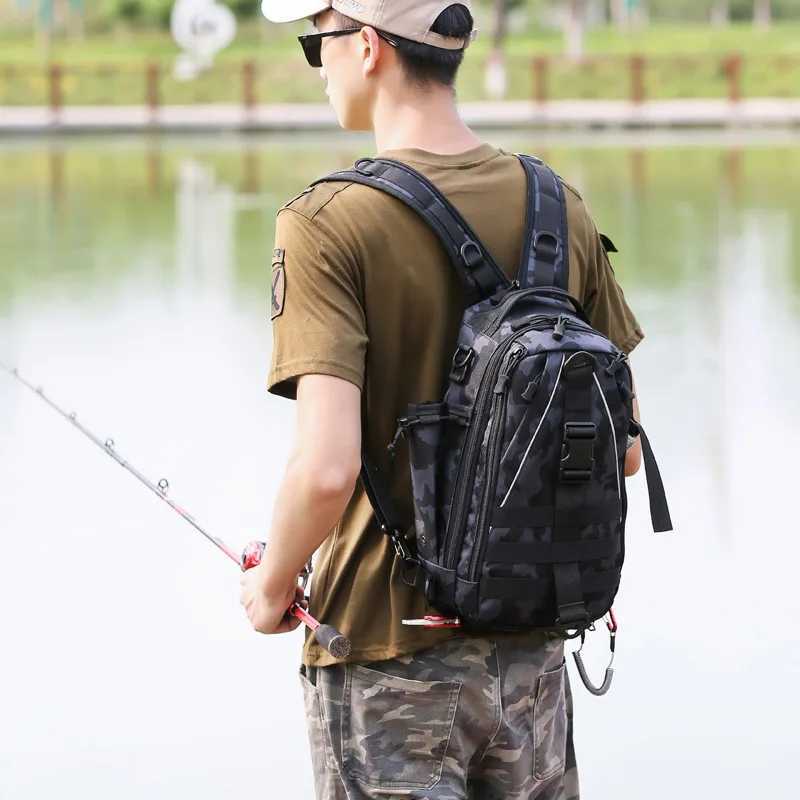 Military Tactical Backpack Army Camouflage Molle Shoulder Bag Outdoor Sports Riding Hiking Camping Hunting Waterproof Daypack Z250411