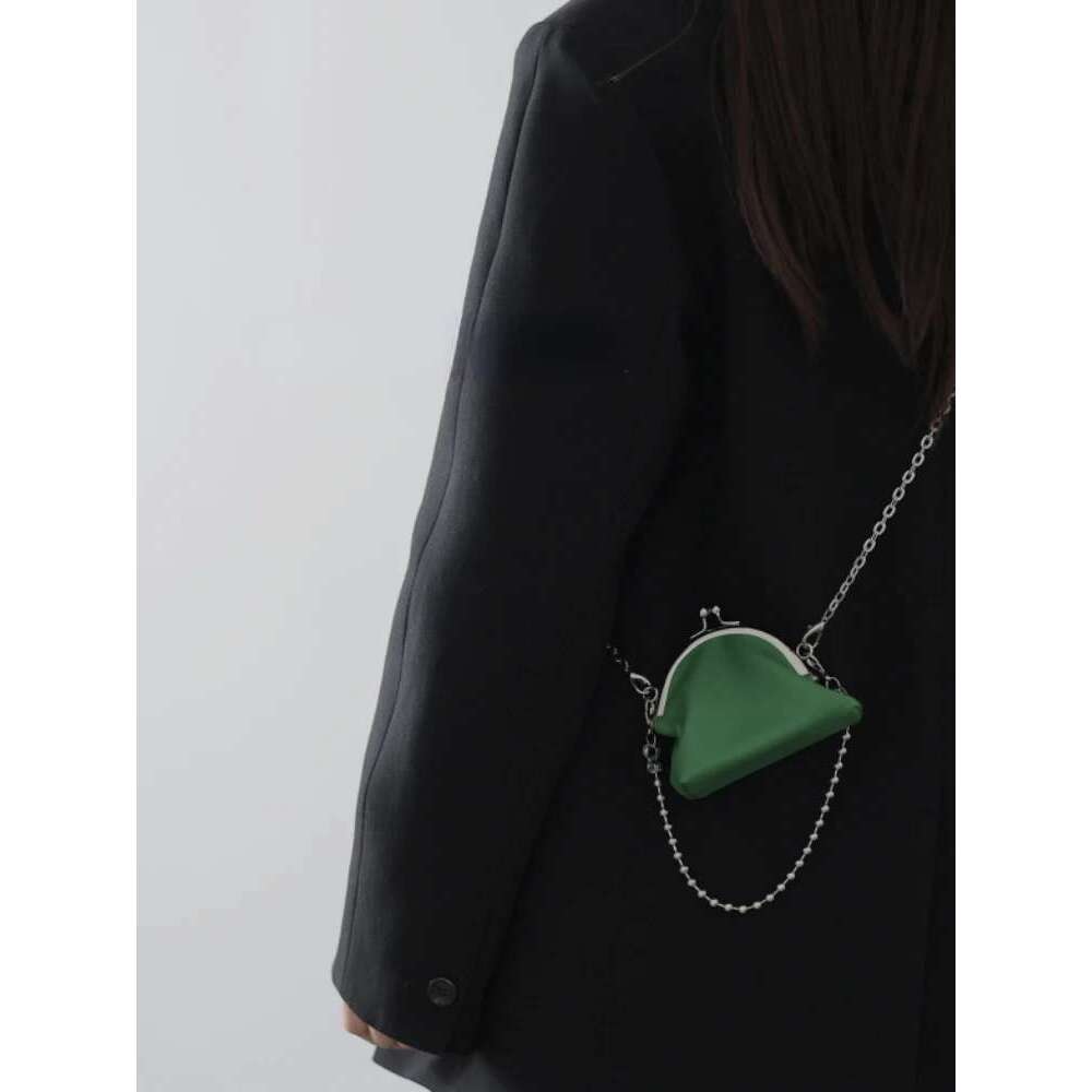 Summer 2025 New Shoulder Slung Niche Chain Mini Bag Portable Design All-Match Simple Crossbody Bags Women