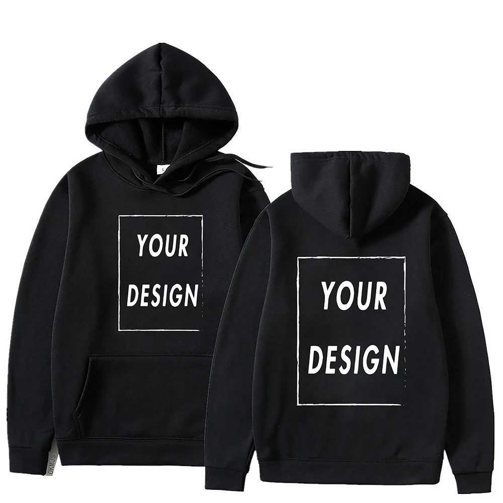 POD customization Customizable DIY Hoodie Sweatshirt - Personalize with Your Own Design Brand Picture for Men Women Casual Fashion HoodyT251112