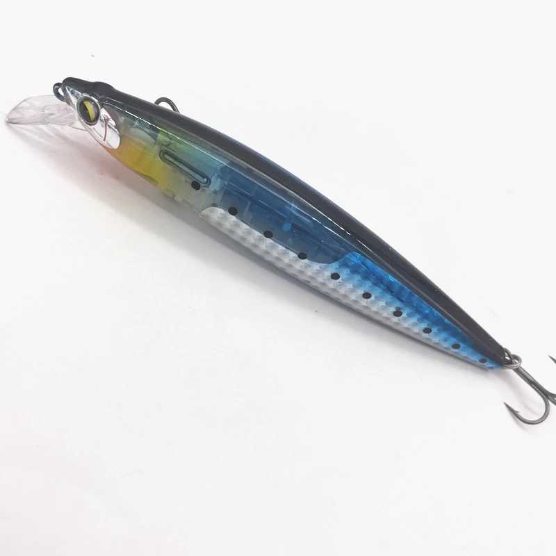 13cm/20g Fishing Minnow Flash Lures Flash Blade Floatng Sea Bass Lure Bait Hard Floating Wobblers Crankbait Z250411