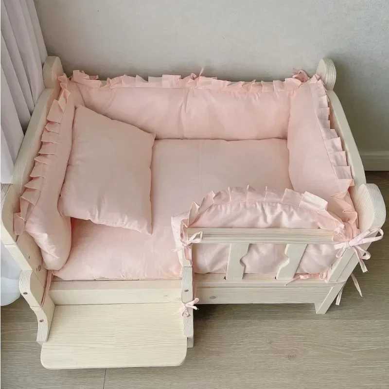 Pet bed small pet bed small dog bed solid wood pet supplies X2504121