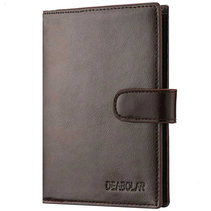 Mens short zipper wallet mens wallet card bag coin bag small passport cover casual mens wallet Z250411