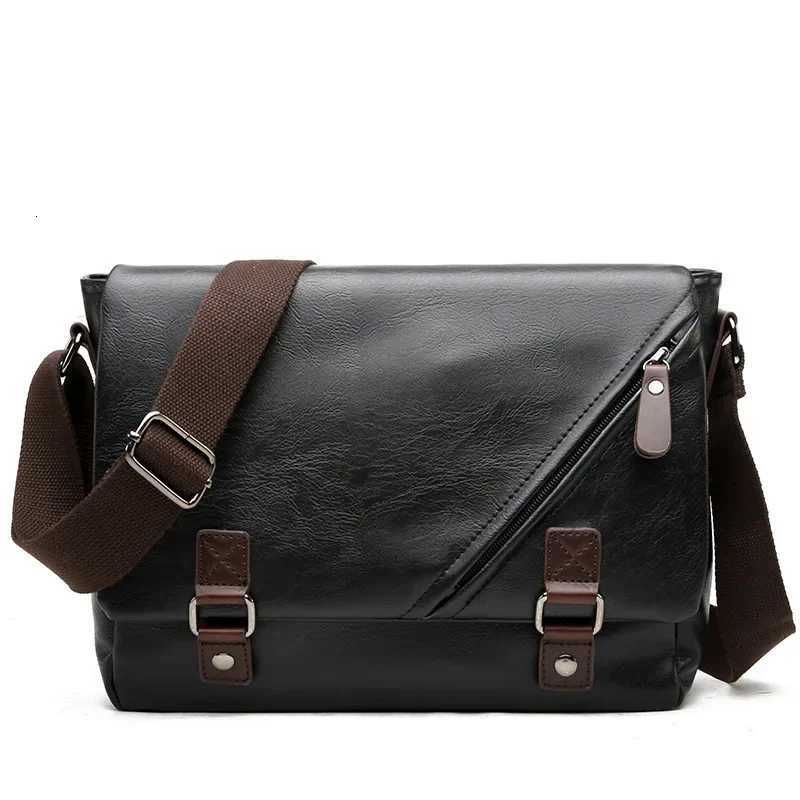 Weixier 2022 Fashion New Single Shoulder Bag Business Leisure Korean Style Mens Single Crossbody Leather Bag Messenger Bags sacT2511112