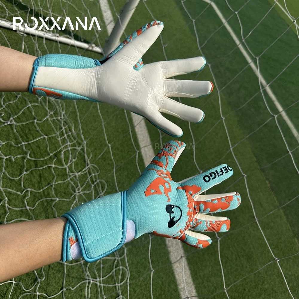 ROXXANA Protective High - Performance Gloves Grip Latex Anti - Slip Durable for Soccer Goalkeepers in Training Matches DealW251112