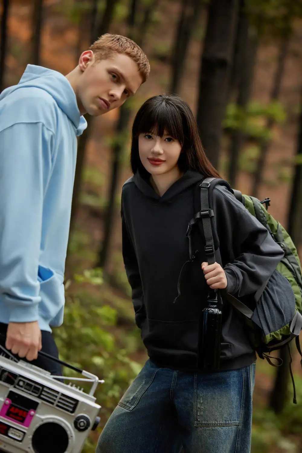 POD customization DIY Custom 450gsm Cotton French Terry Oversized Drop Shoulder Hoodie Men Grey Blue Street Wear Hip Hop Comfortable HoodieT251112