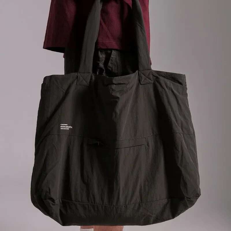 GAINNY Large Capacity Japanese Nylon Tote Women Waterproof Haruku Big Shoulder Bag Handbag For Commuting Work Shopping