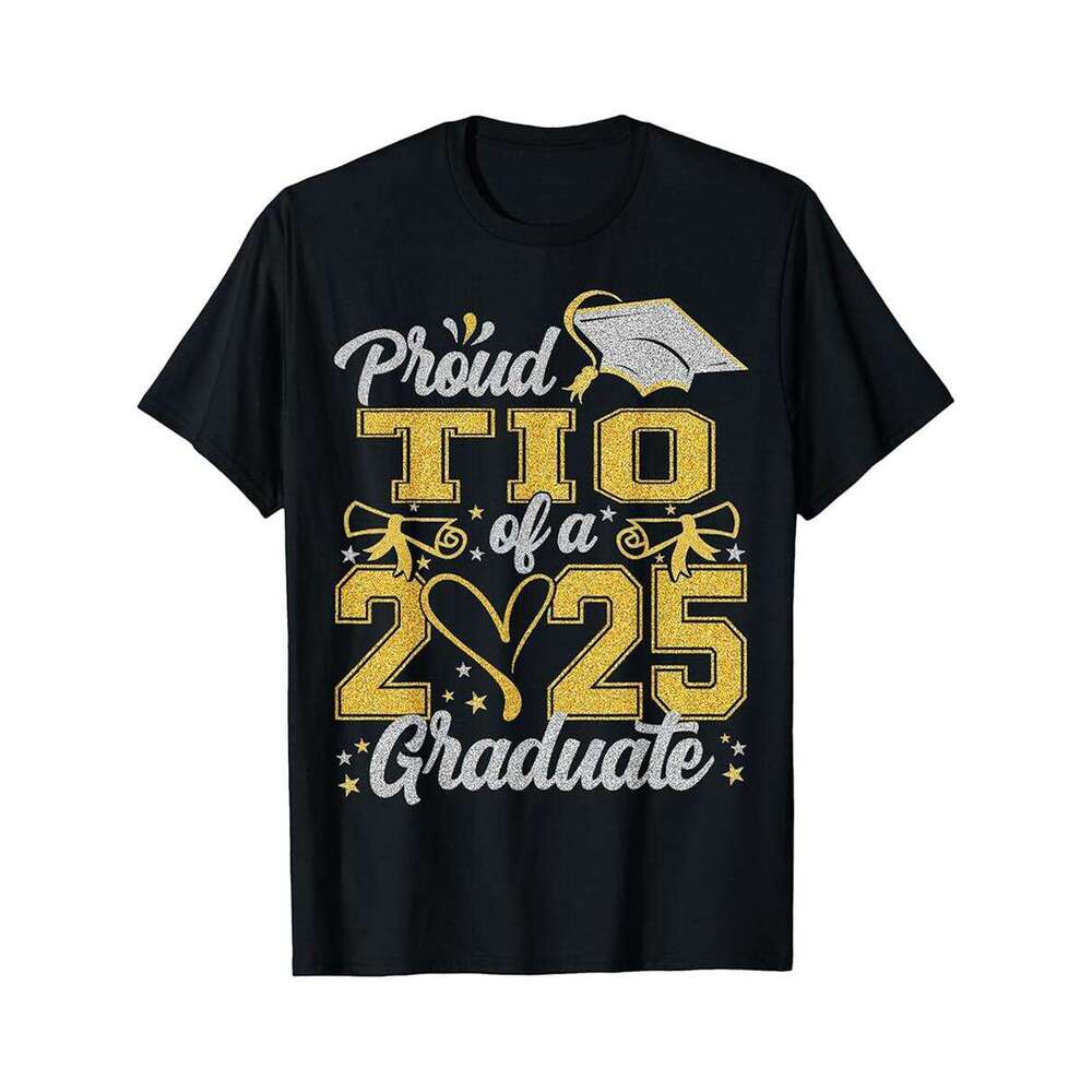 Designer T shirt Proud Tia of a class of 2025 graduate senior - 220g T shits