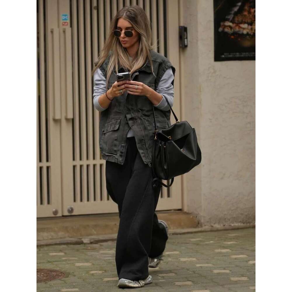 New Rodeobag Leather Kelly Women's Large Capacity Advanced Lock Fashion High Sense Tote Bag