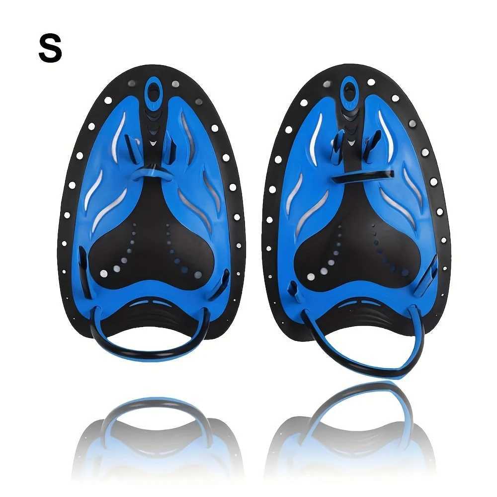 1 pair of swimming paddles professional swimming net golf used for water sports trainingY250412