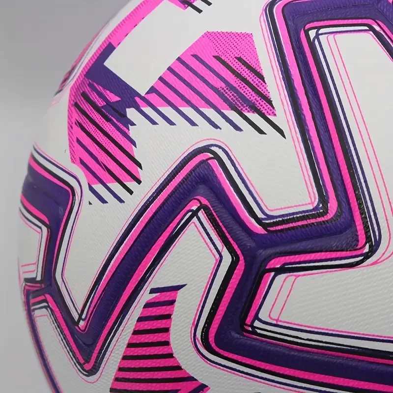 2026 Soccer Ball Standard Size 5 High Quality PU Outdoor Grass Team Sports Match Game Seamless Football Training futbol topuW251111