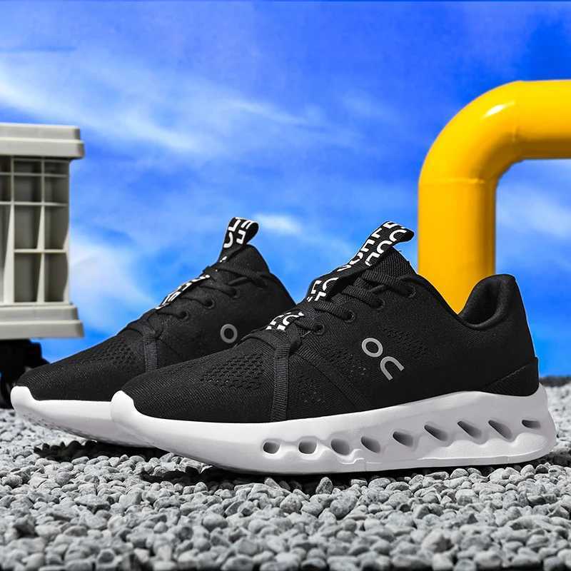 2025 New Men Mesh Lightweight Flat Outdoor Gym Jogging Shoe Sneakers Man Running Shoes Cfortable Tennis Shoes Cushioning Z250411