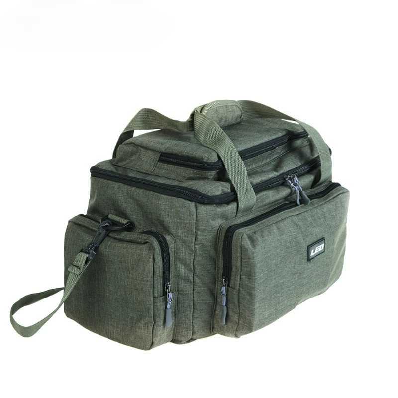 Shoulder Crossbody Fishing Bags 600D Oxford Fabric Durable High Capacity Storage Fishing Gear Bags for Men Outdoors Bag Z250411