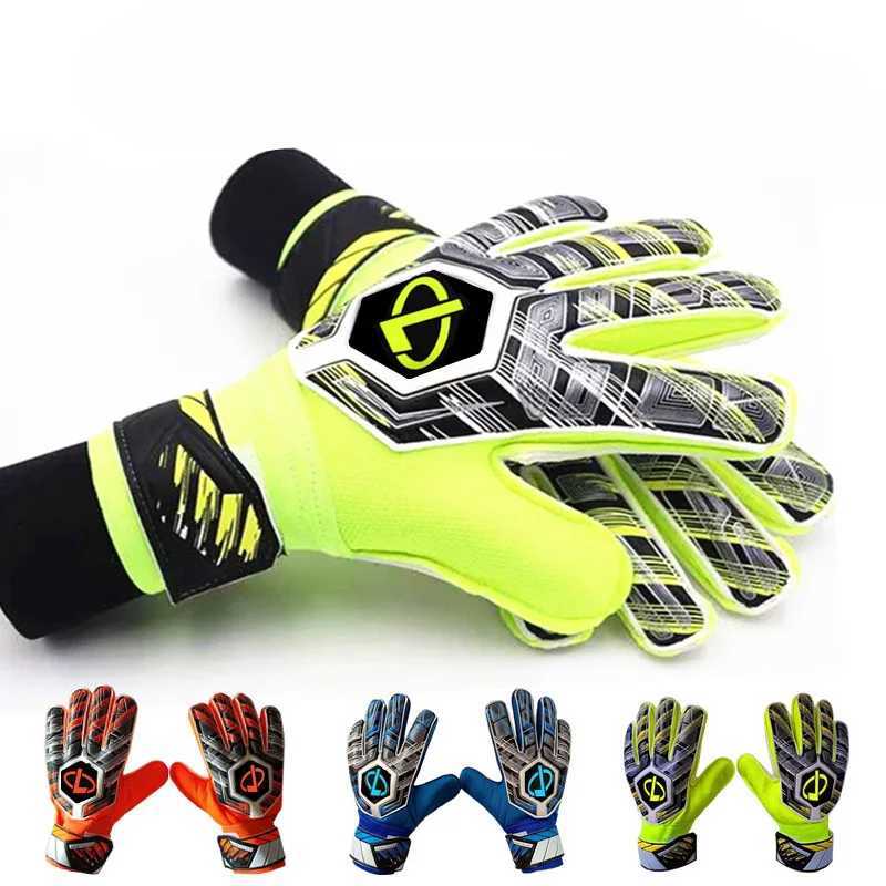 Football goalkeeper gloves for adult matches primary school childrens professional anti slip latex goalkeeper glovesXJ250412