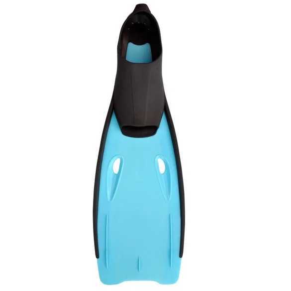 Inflatable long fin diving fin flip silicone adult flexible comfortable swimming finY250412