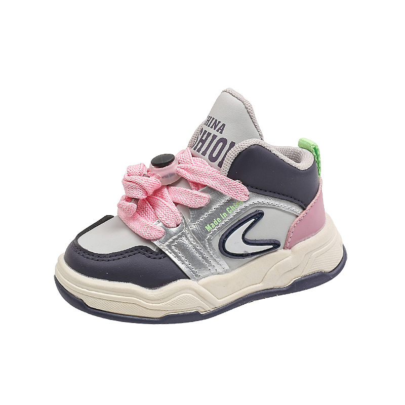 Boys and Girls Fashion Casual Sneakers Kid Running Shoes Basketball Shoes Kidszworld Children Sport Baby Toddler Outdoor Shoes Sizes 21 - 30 K0234