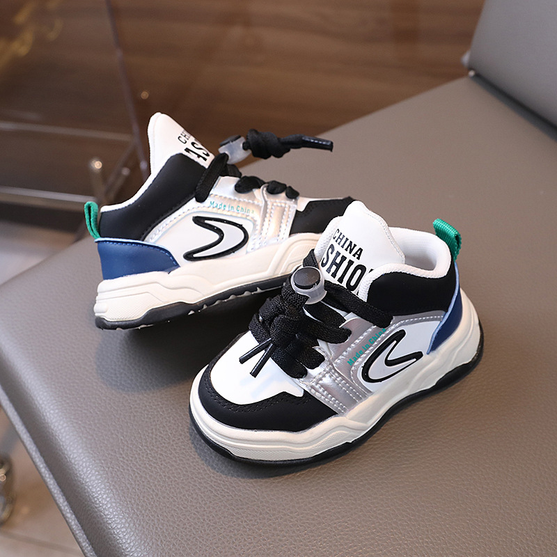 Boys and Girls Fashion Casual Sneakers Kid Running Shoes Basketball Shoes Kidszworld Children Sport Baby Toddler Outdoor Shoes Sizes 21 - 30 K0234