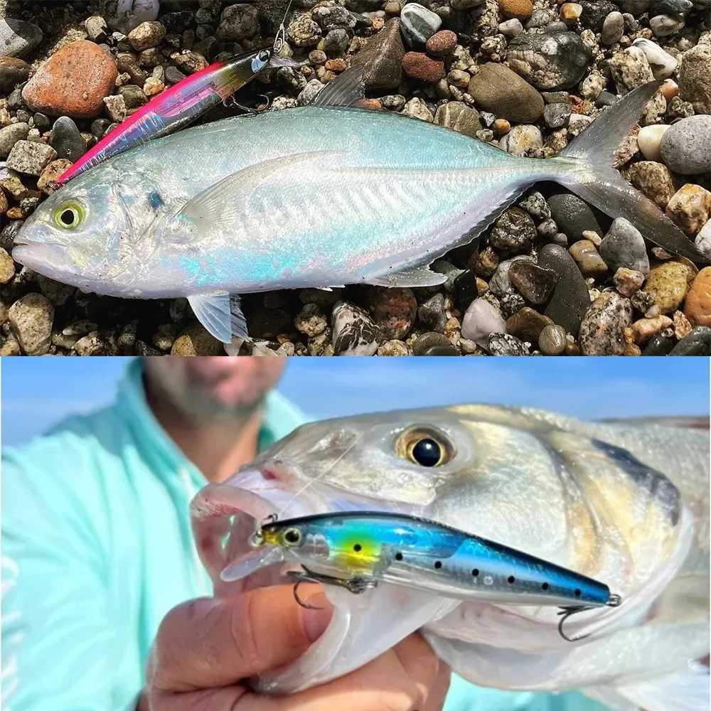D1 Floating Minnow Fishing Lure 120mm20g/145mm27g Flash Flake Wobbler Silent Assassin Hard Bait Z250411