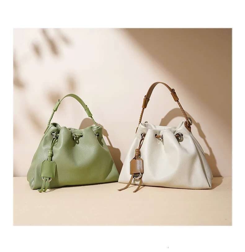 2025 womens bags for woman designer original brand bags bucket top layer cowhide high quality bag