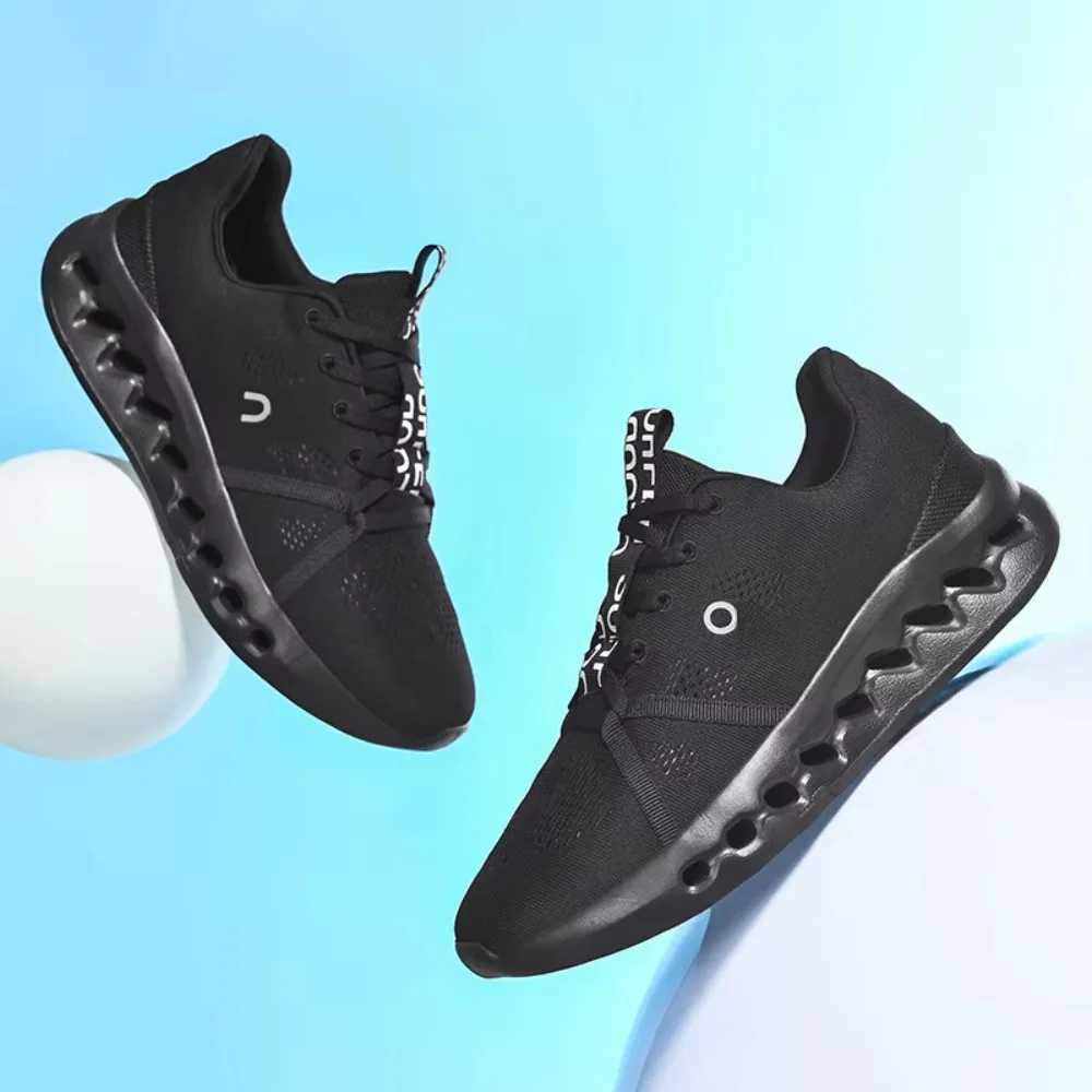 2025 New Fashion Cushio Running Shoes Mens Lightweight Casual Shoes Non-slip Wear Sports Shoes Breathable Mesh Cloth Shoes Z250411