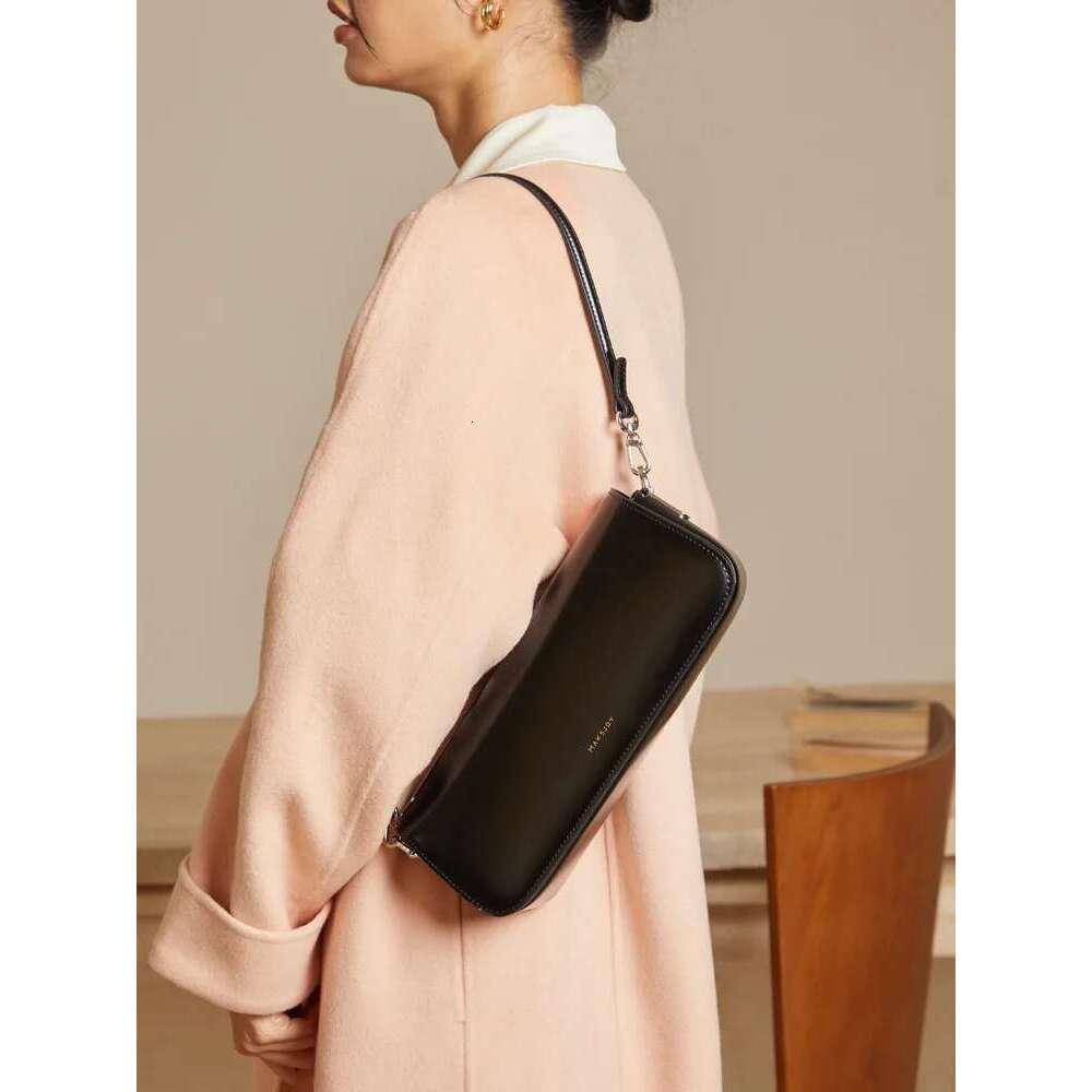 Designer Bag New Genuine Leather Women's Underarm High Quality Female Commute Handbags Simple Shoulder Crossbody Bags Classic Totes 2024