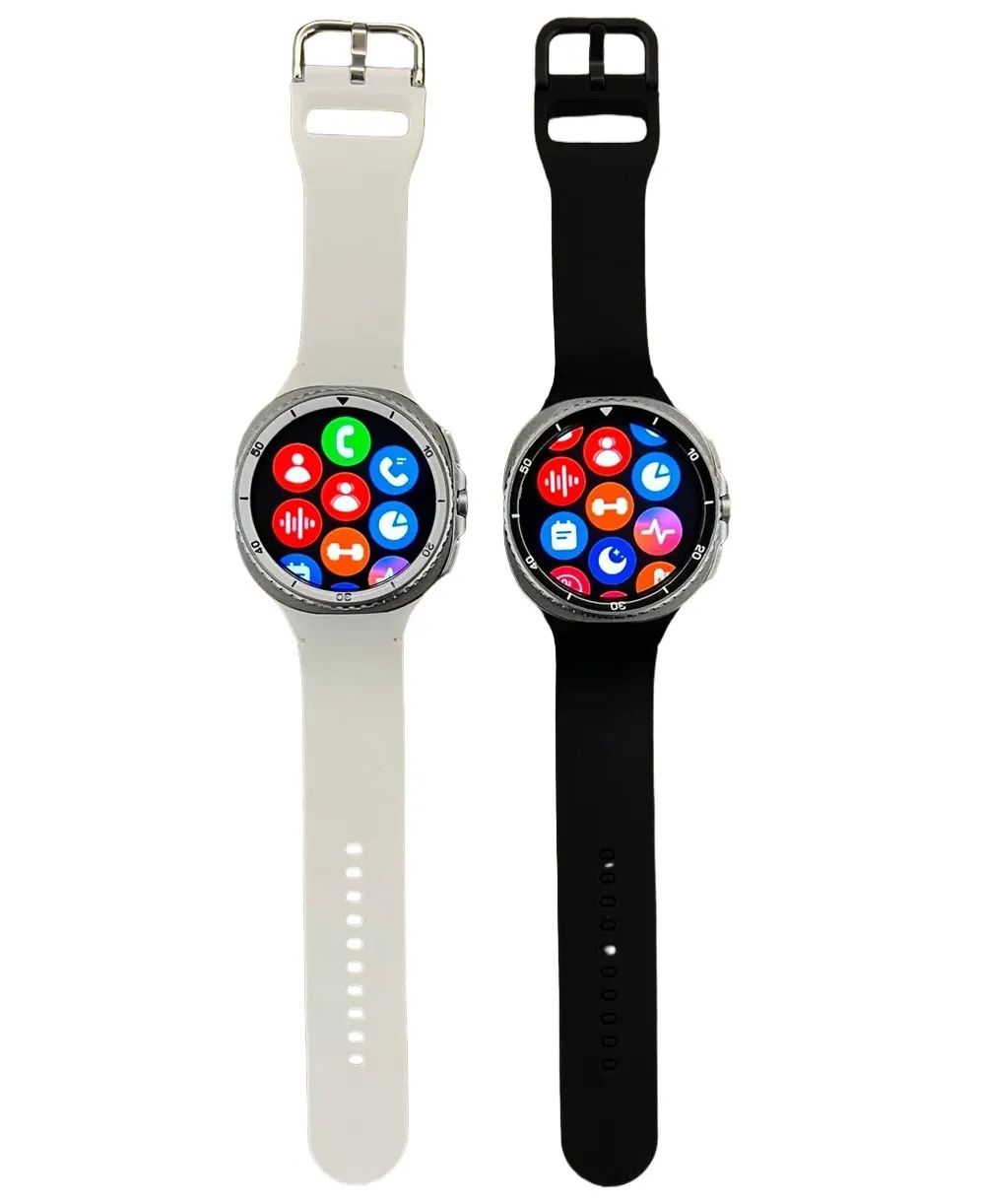 New Galaxy Watch 8 Ultra Smart Watch Men GPS Tracker Health Monitoring Bluetooth Call 100+ Sports Mode IP68 Waterproof Smartwatch Women