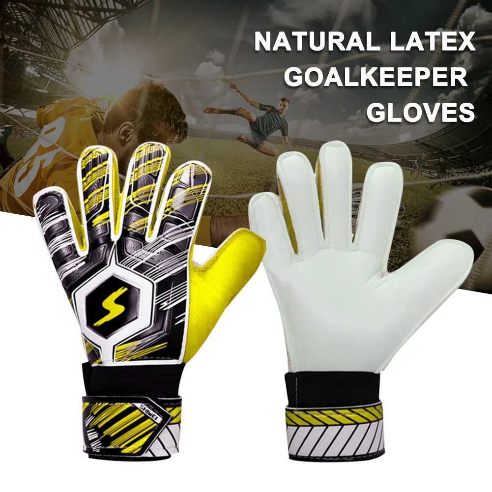 Football goalkeeper gloves thick training football gloves full finger handguards breathable suitable for adults children and teenagersXJ250412