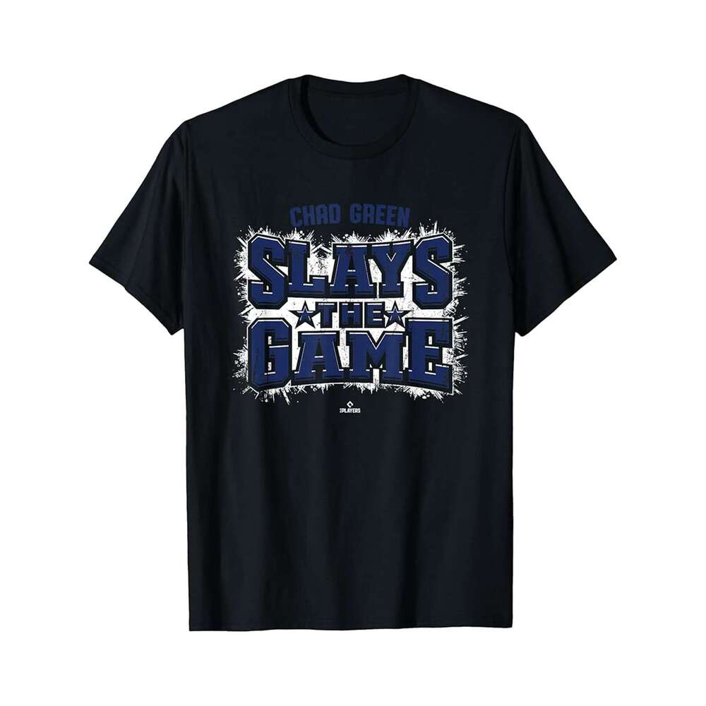 Designer T shirt Slay the Game Chad Green Toronto Baseball MLBPA - 220g T shits