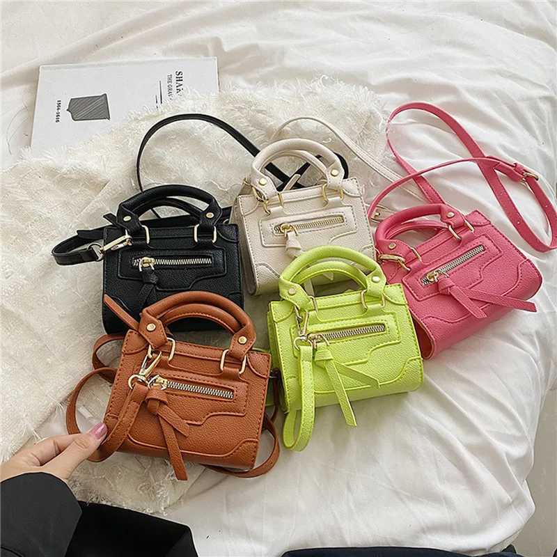 Handbag Square Mini Shoulder Bag Womens Zipper Cross body Bag Fi Messenger Bag Designer Handbag Wallet GiftXJ250412