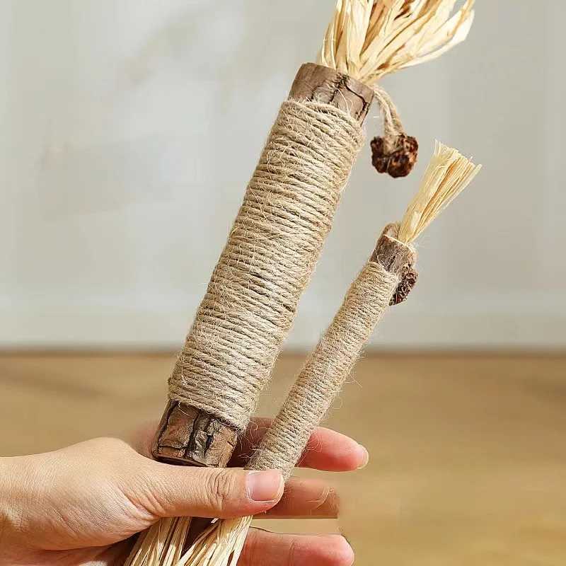 Catnip cat toy natural Matatabi pet snack stick for cleaning teeth removing hair to promote digestion silver vine kitten chewing toy Y250412