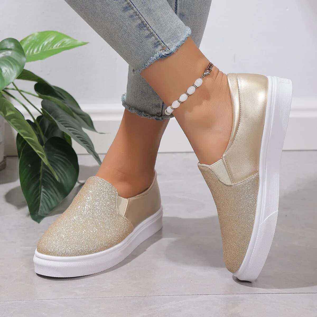 2025 new sports shoes, women's designer fashion leopard print sports shoes, casual casual comfortable flat shoes