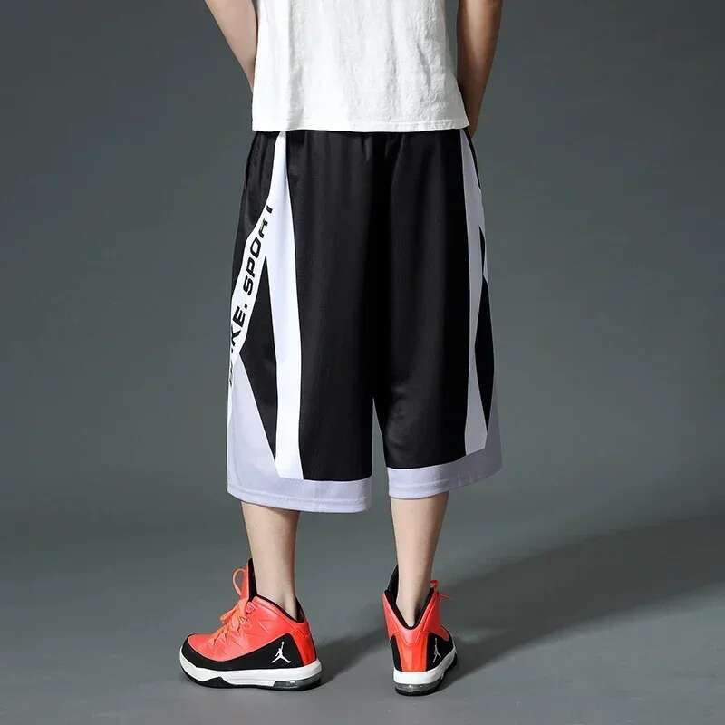 new arrival fashion Summer basketball outerwear men's loose and thin style shorts plus size XL 2XL 3XL 4XL 5XL 6XL 7XL